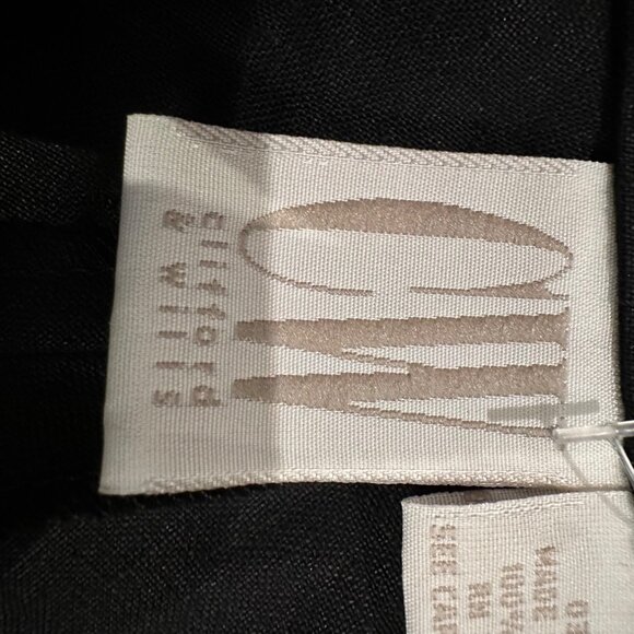 CW CLIFFORD & WILLS WOMENS BLACK LINEN MAXI SKIRT NEW 12 - Picture 6 of 9